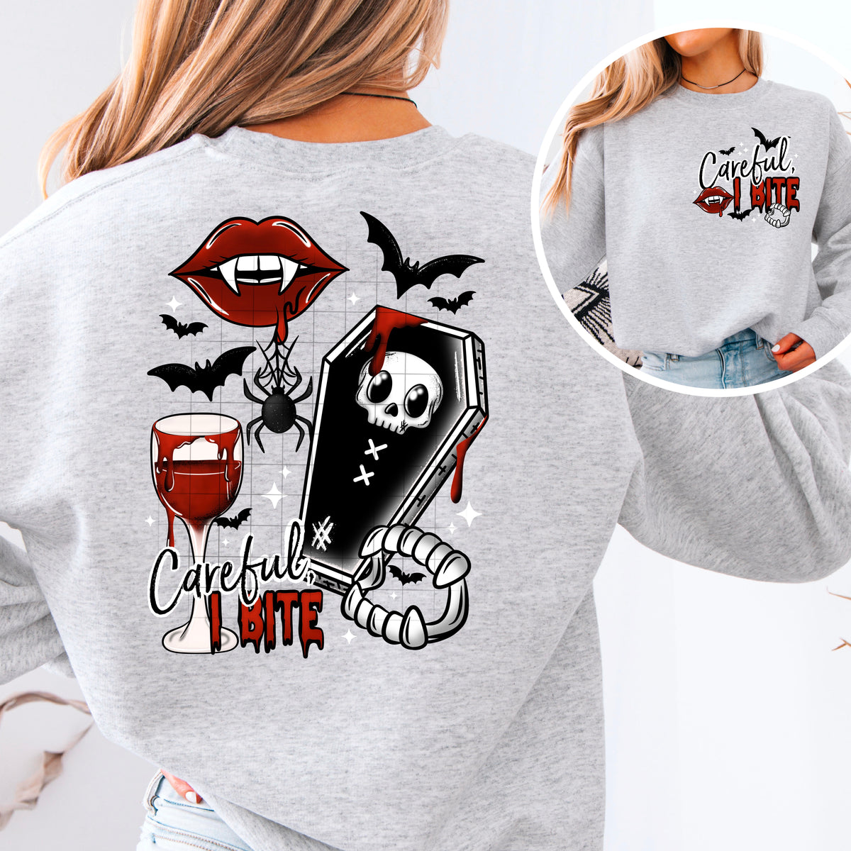 Careful I Bite w/ Sleeves PNG