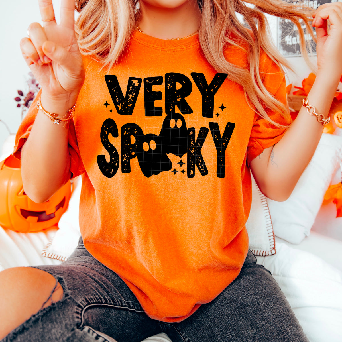 Very Spooky Single Color PNG