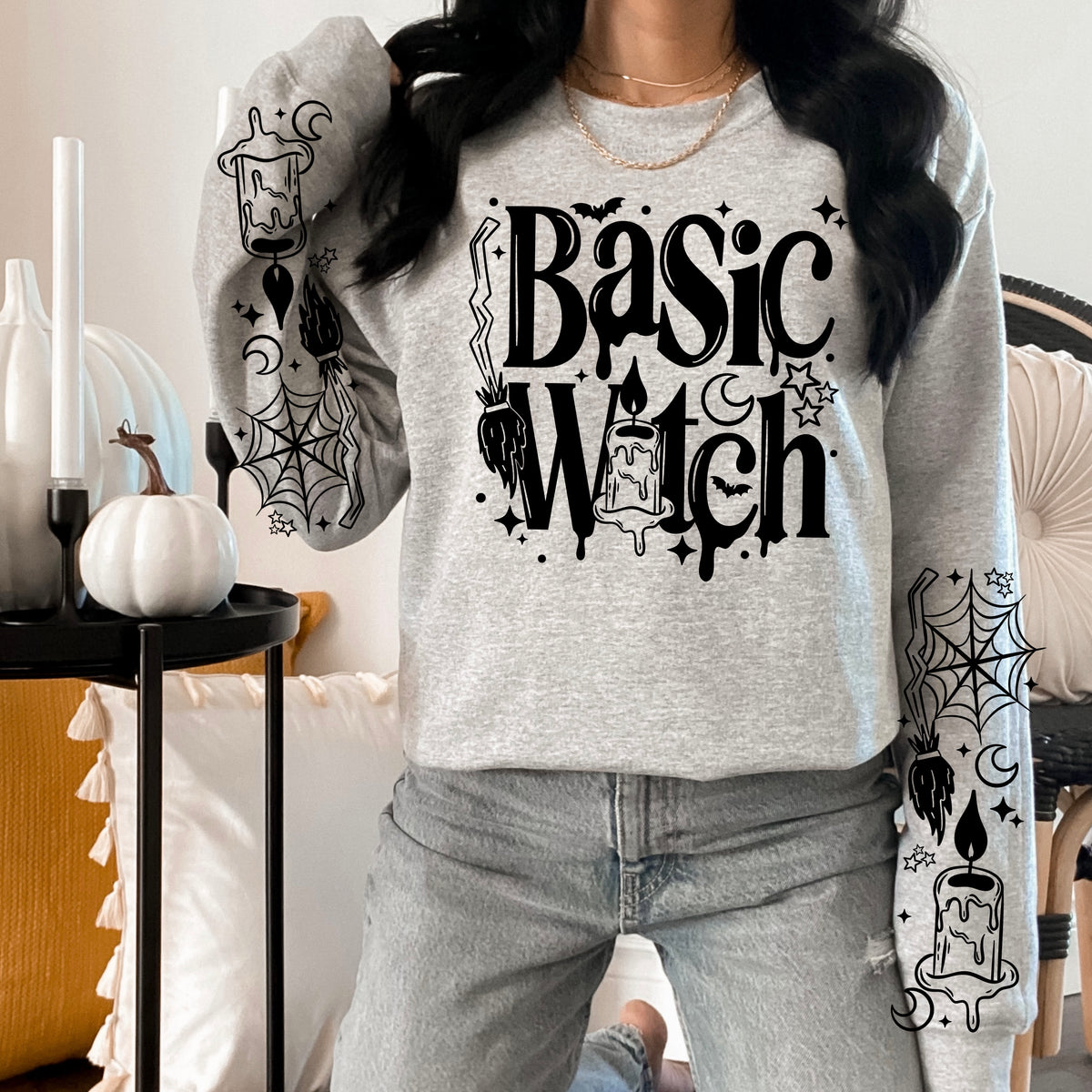 Basic Witch Single Color w/ Sleeves PNG