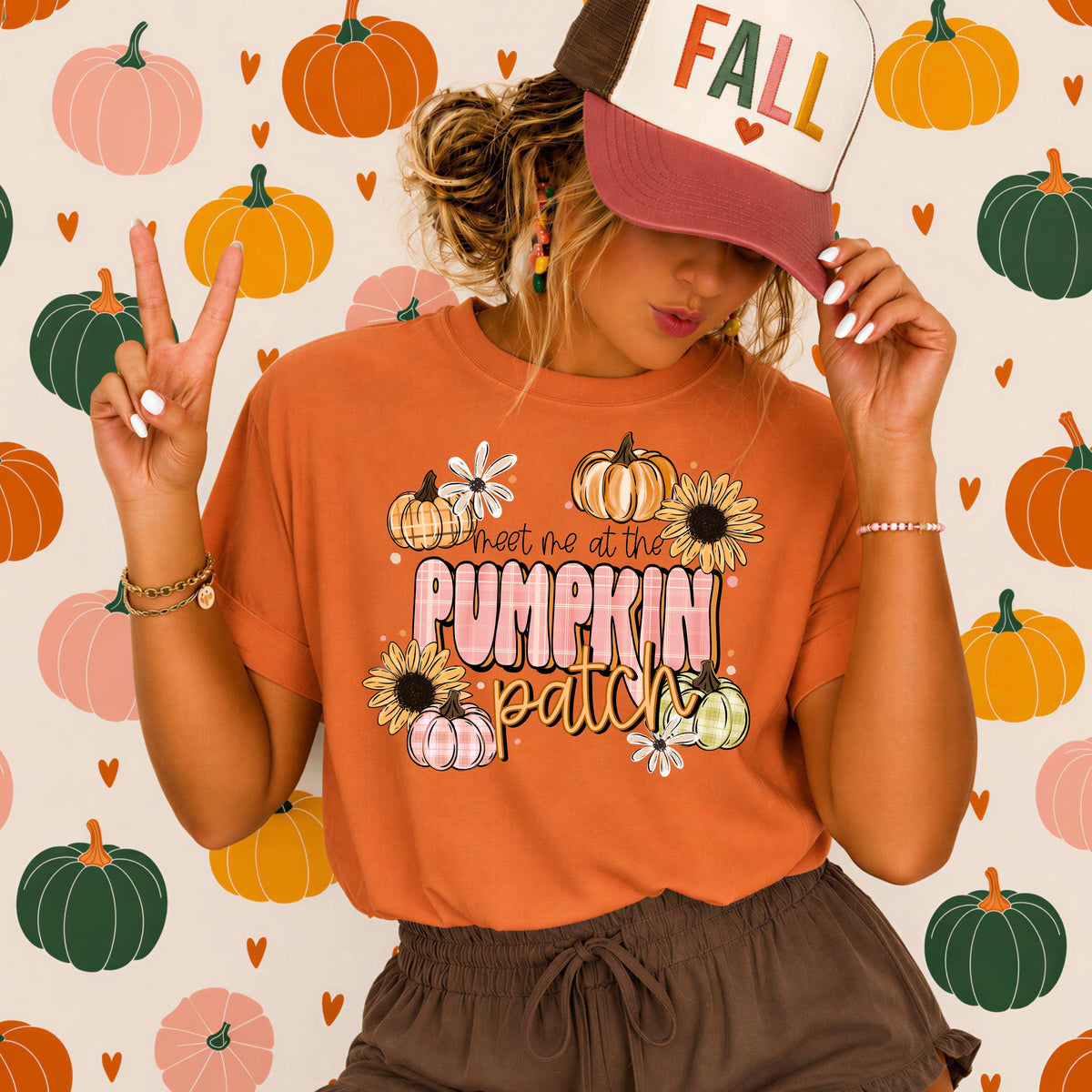 Meet Me At Pumpkin Patch PNG