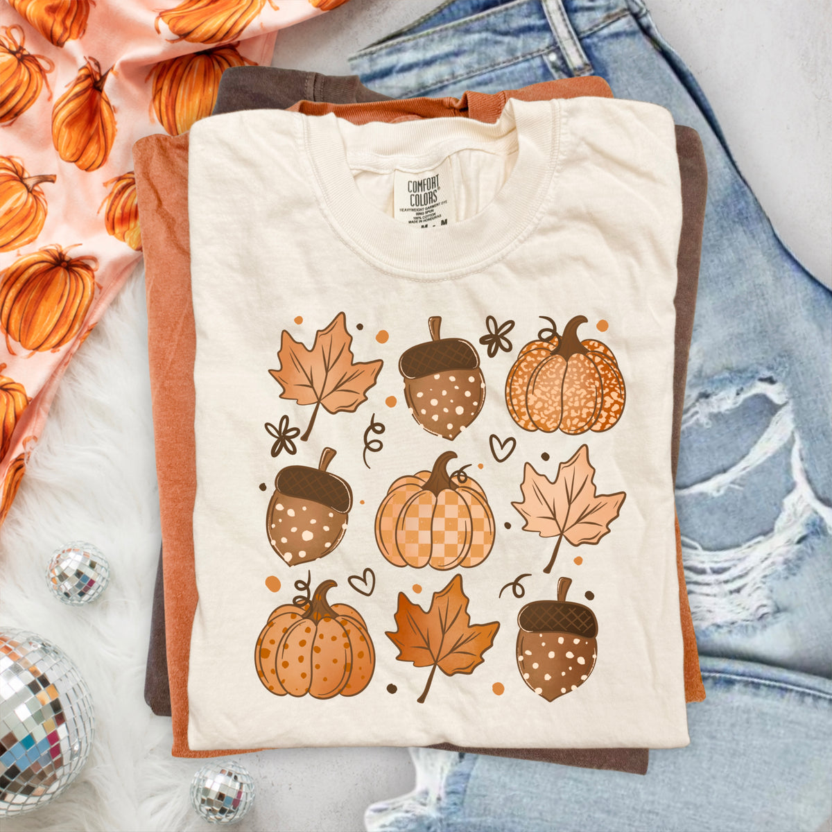 Fall Things Grid PNG