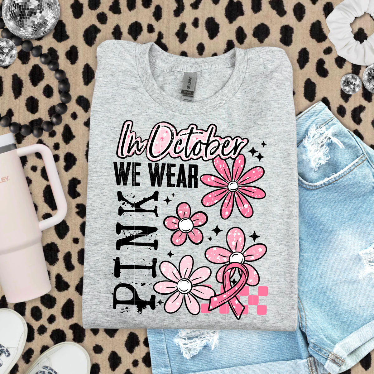 We Wear Pink October PNG