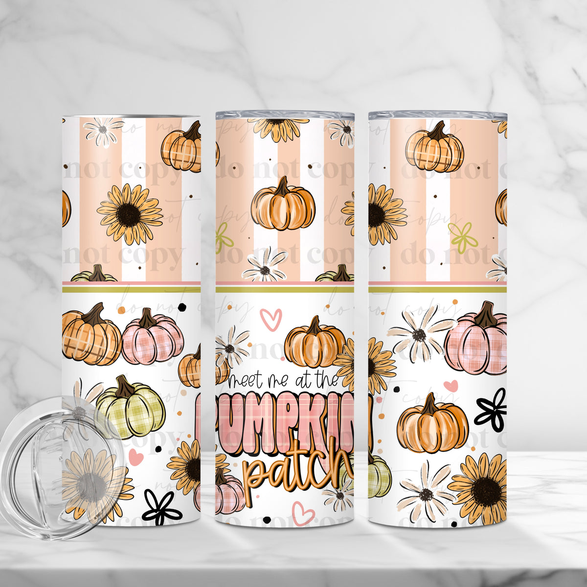 Meet Me At Pumpkin Patch Tumbler Wrap