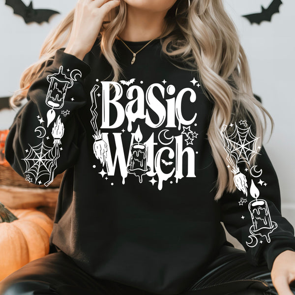 Basic Witch Single Color w/ Sleeves PNG