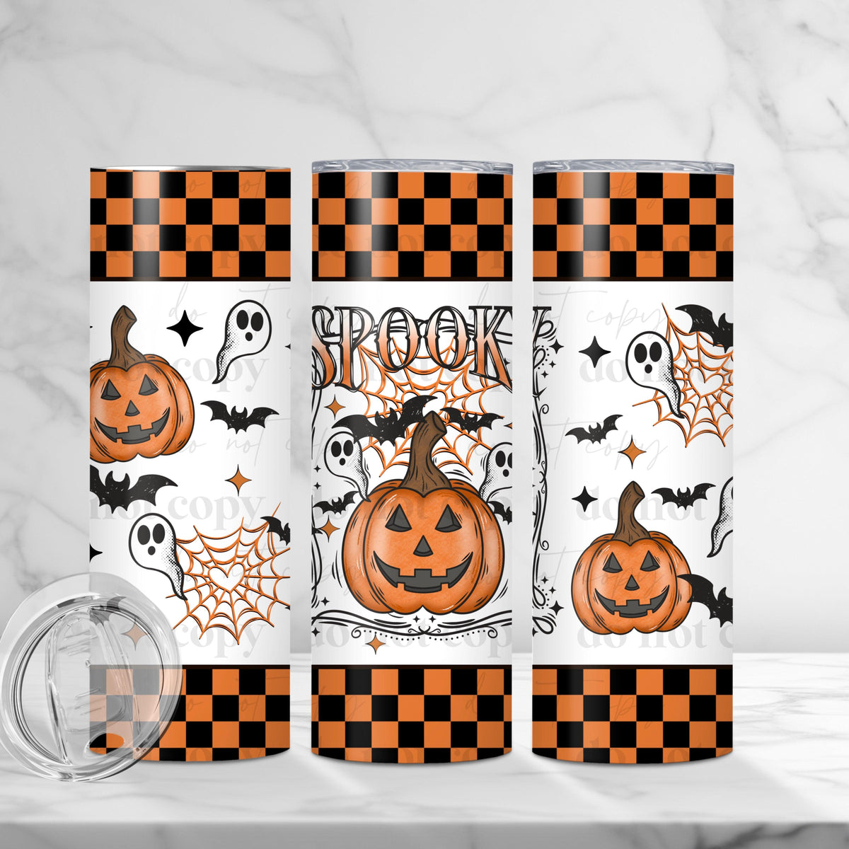 Spooky Tumbler Wrap