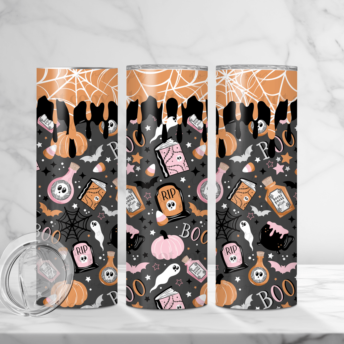 Boo Tumbler Wrap