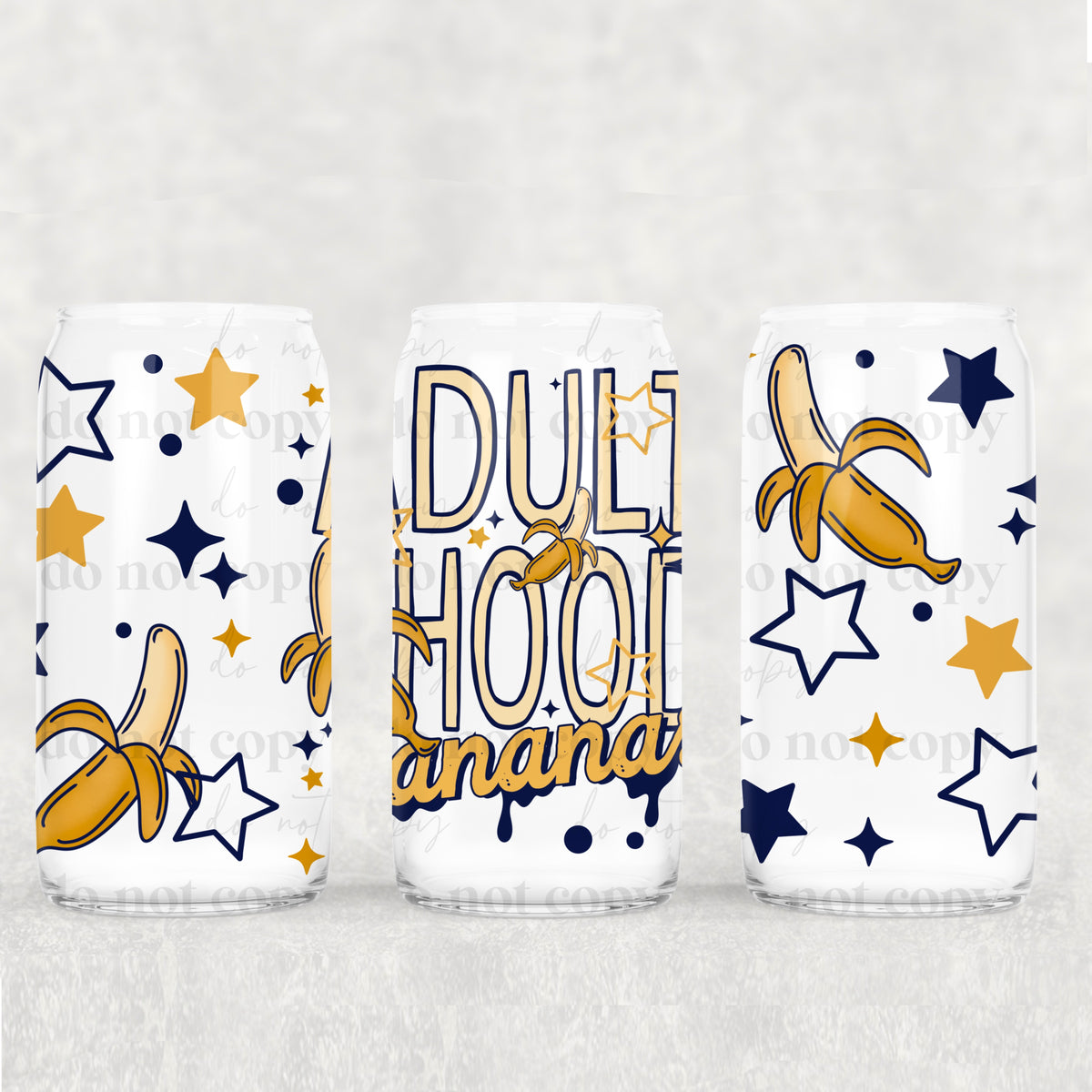 Adulthood 16 Oz Glass Wrap