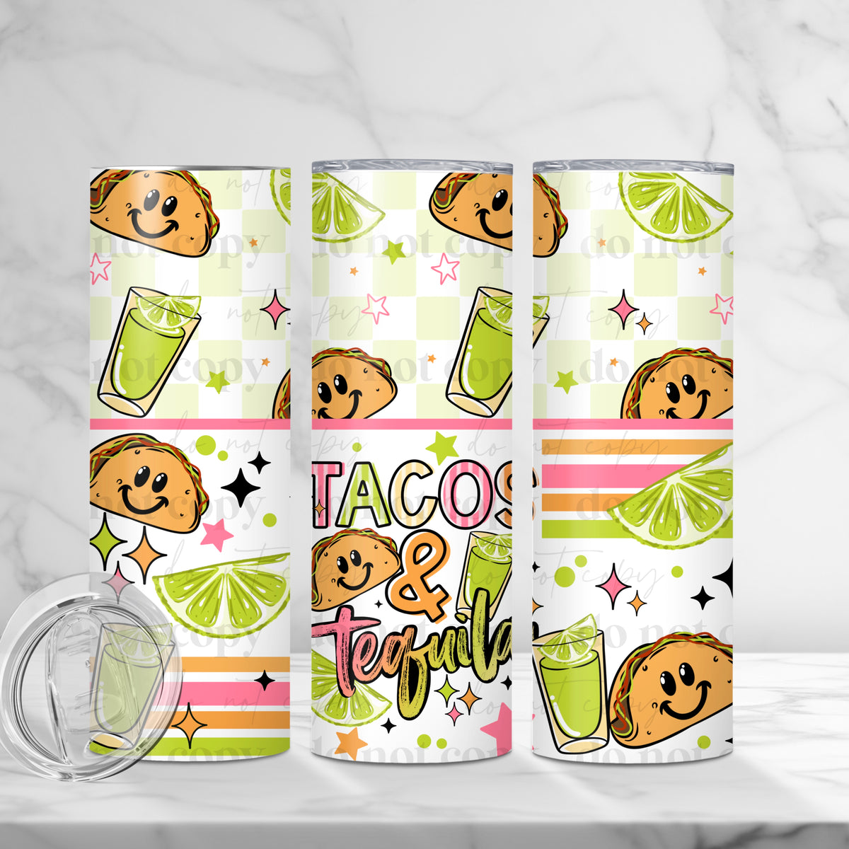 Tacos & Tequila Tumbler Wrap
