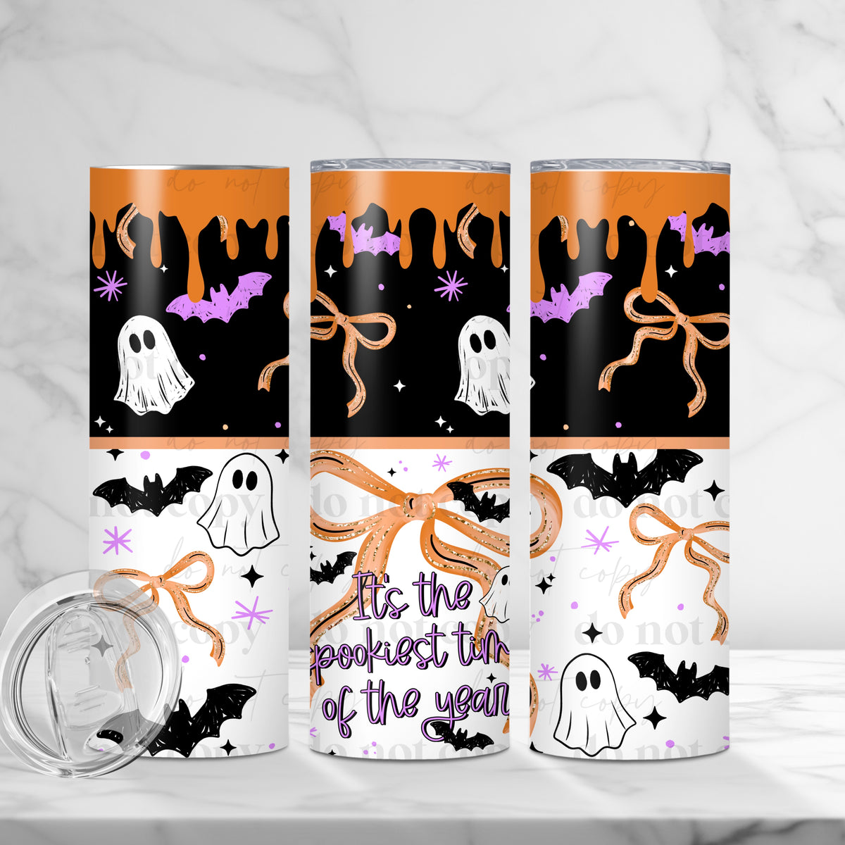 Spookiest Time Of Year Tumbler Wrap