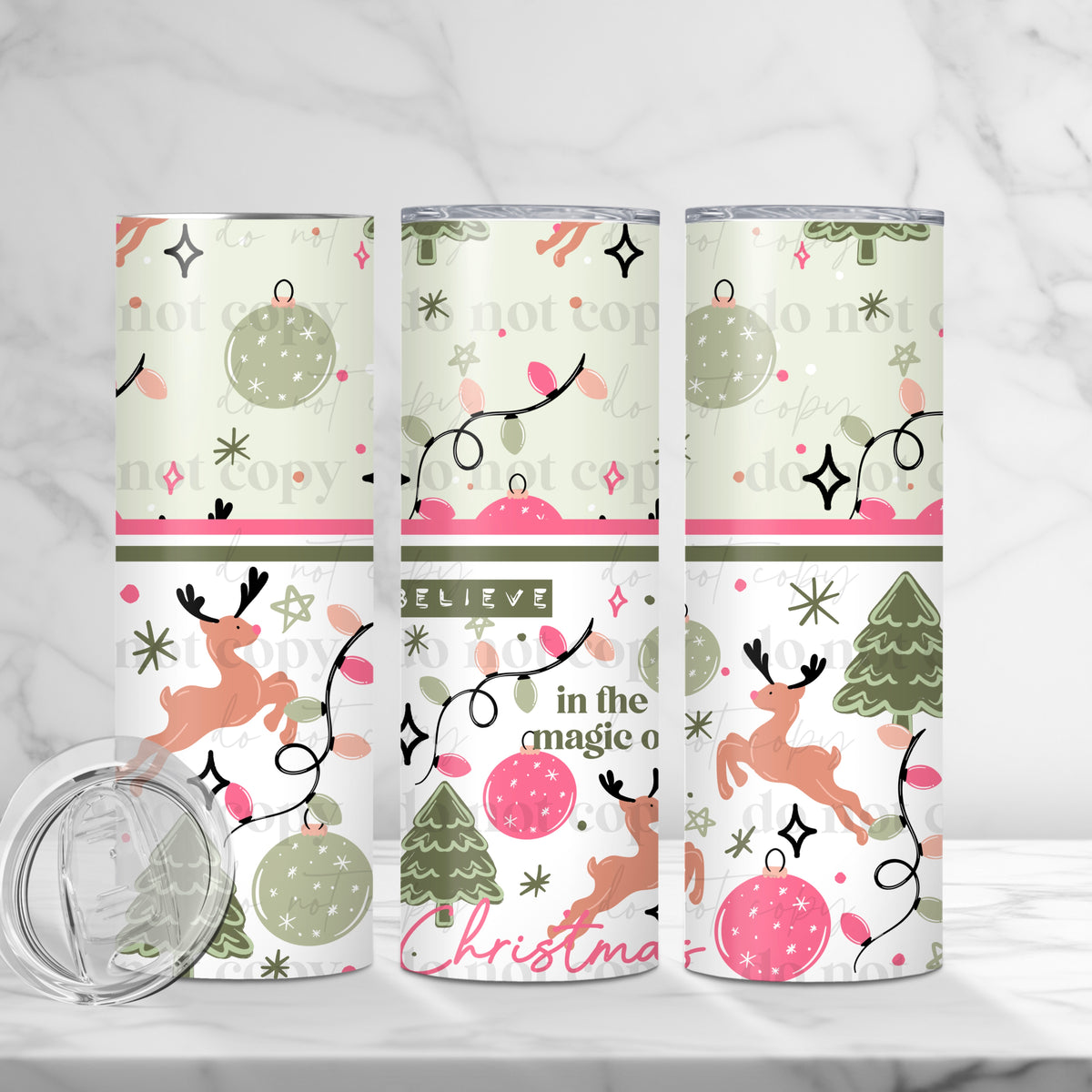 Magic Of Christmas Tumbler Wrap