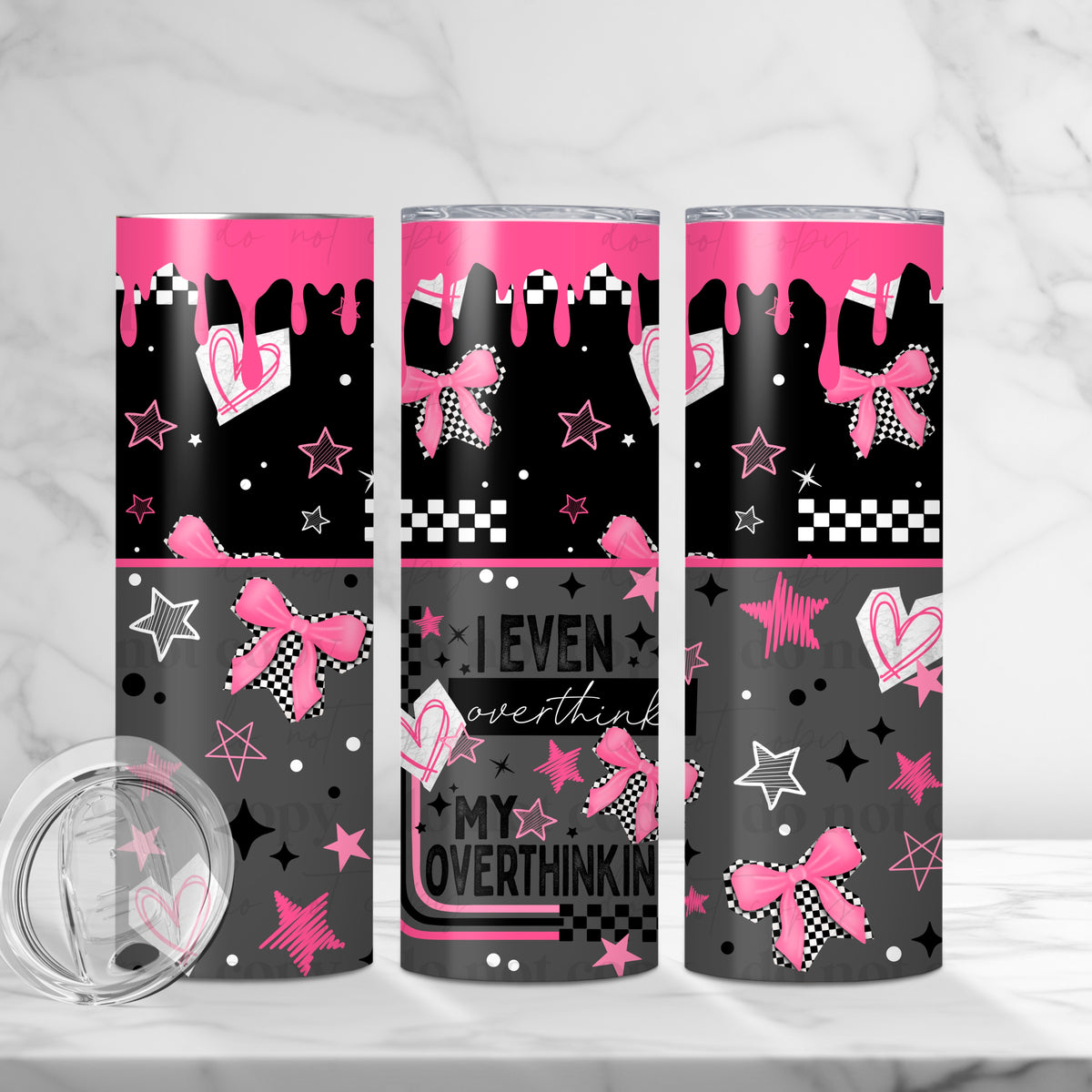 Overthink Tumbler Wrap