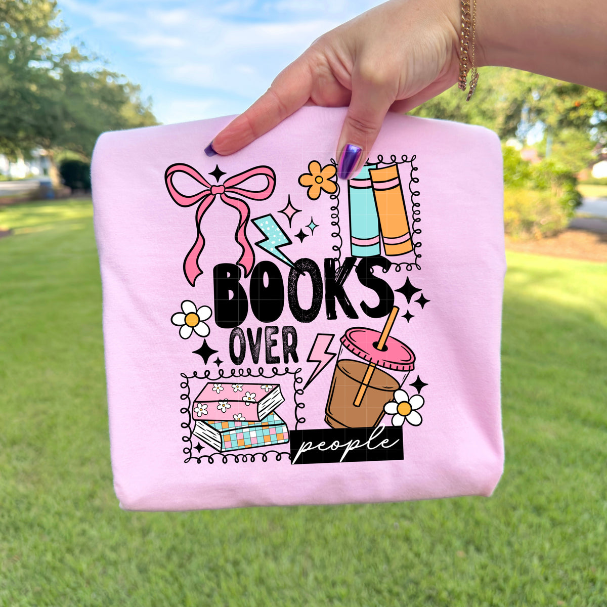 Books Over People PNG