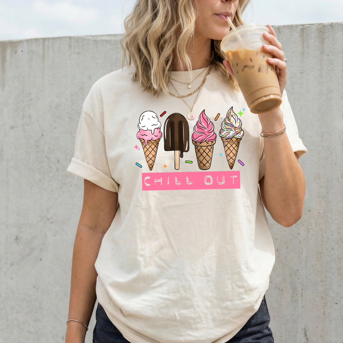 Chill Out Ice Cream PNG