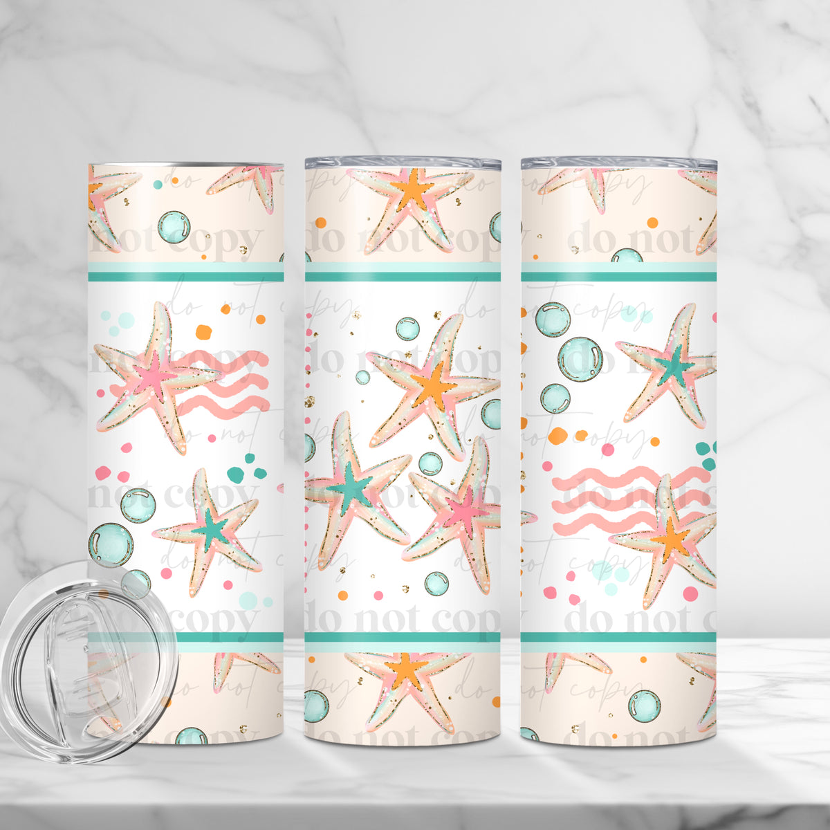 Starfish Tumbler Wrap