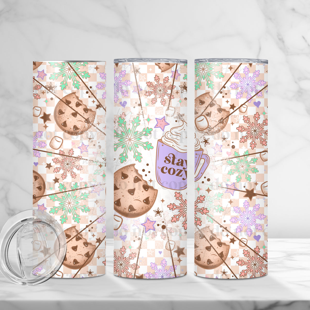 Winter Stay Cozy Tumbler Wrap