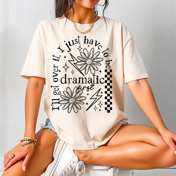 Dramatic Floral Single Color PNG