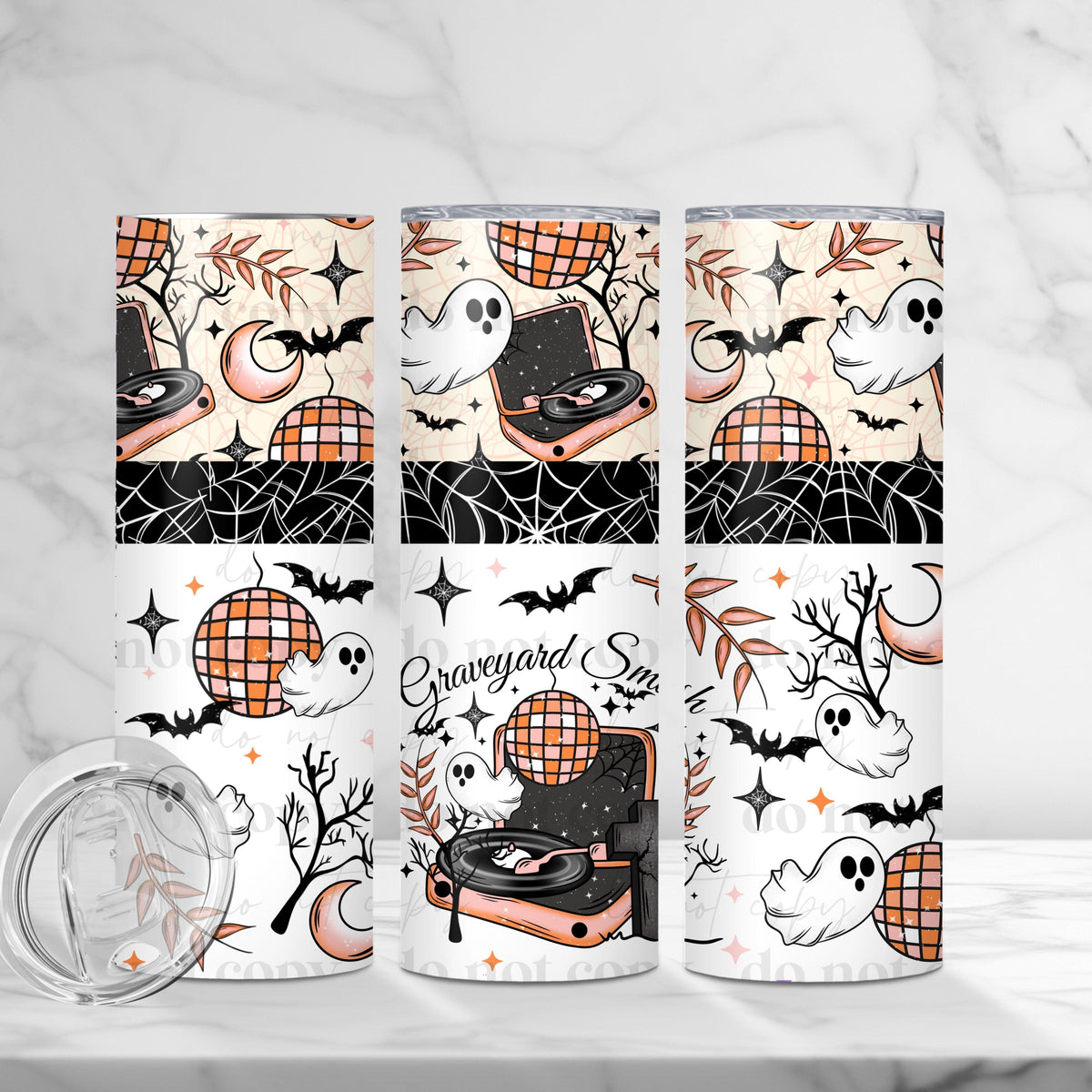 Graveyard Smash Tumbler Wrap