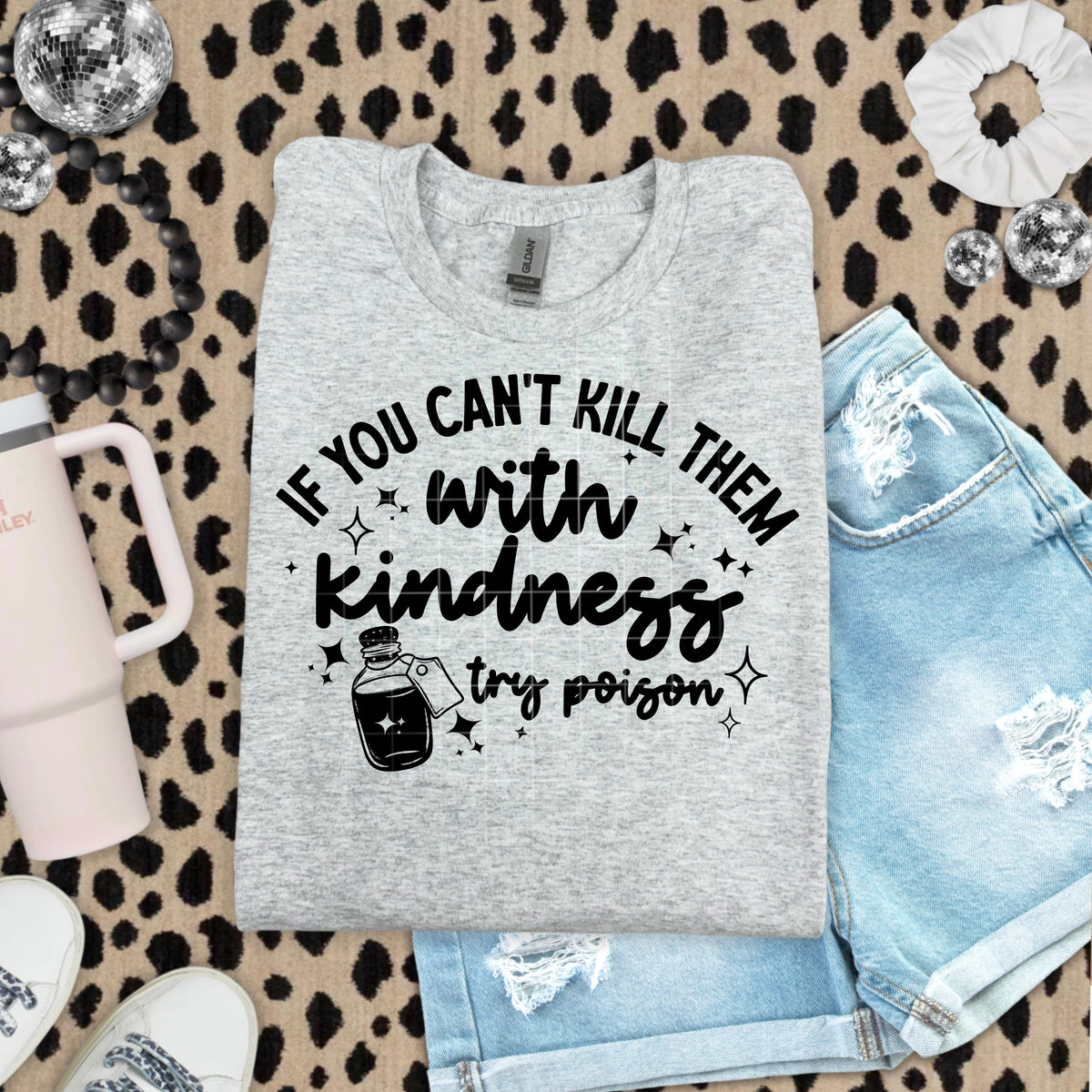 Kill Them With Kindness Single Color PNG