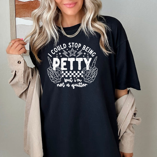 Not A Quitter Single Color PNG