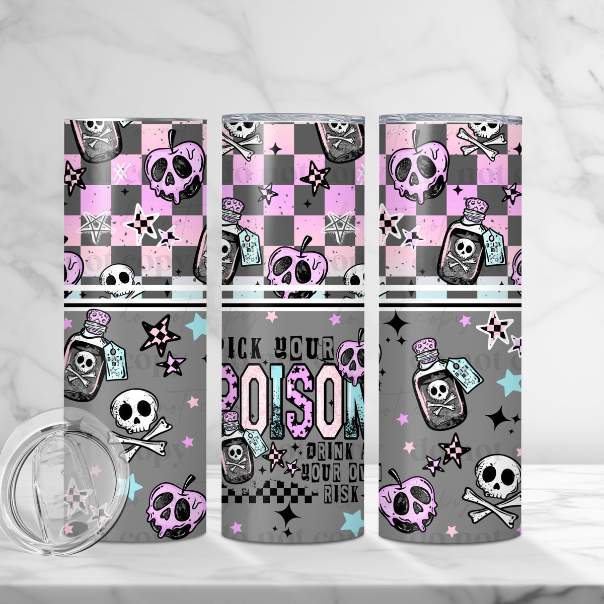 Pick Your Poison Tumbler Wrap