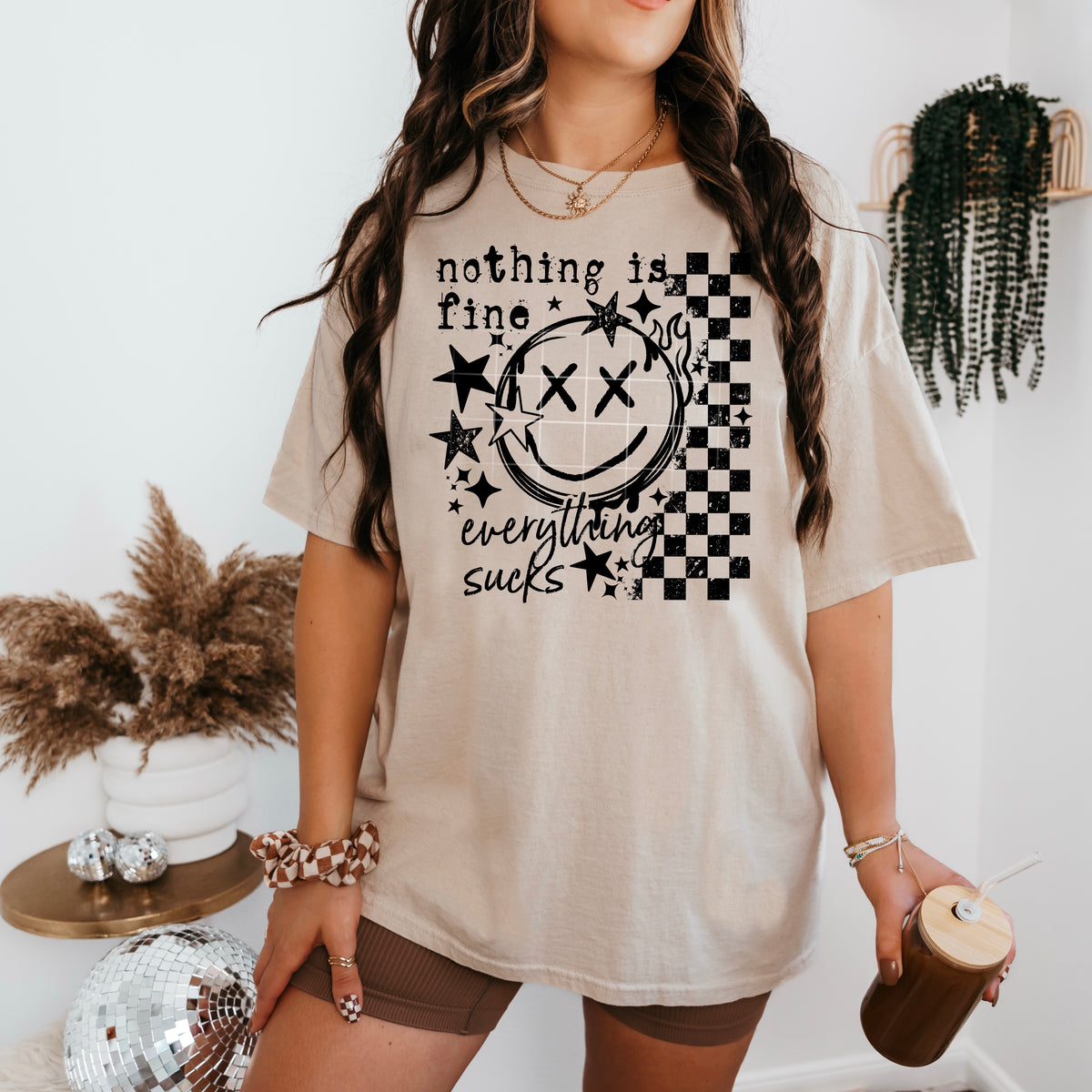 Nothing Is Fine Single Color PNG