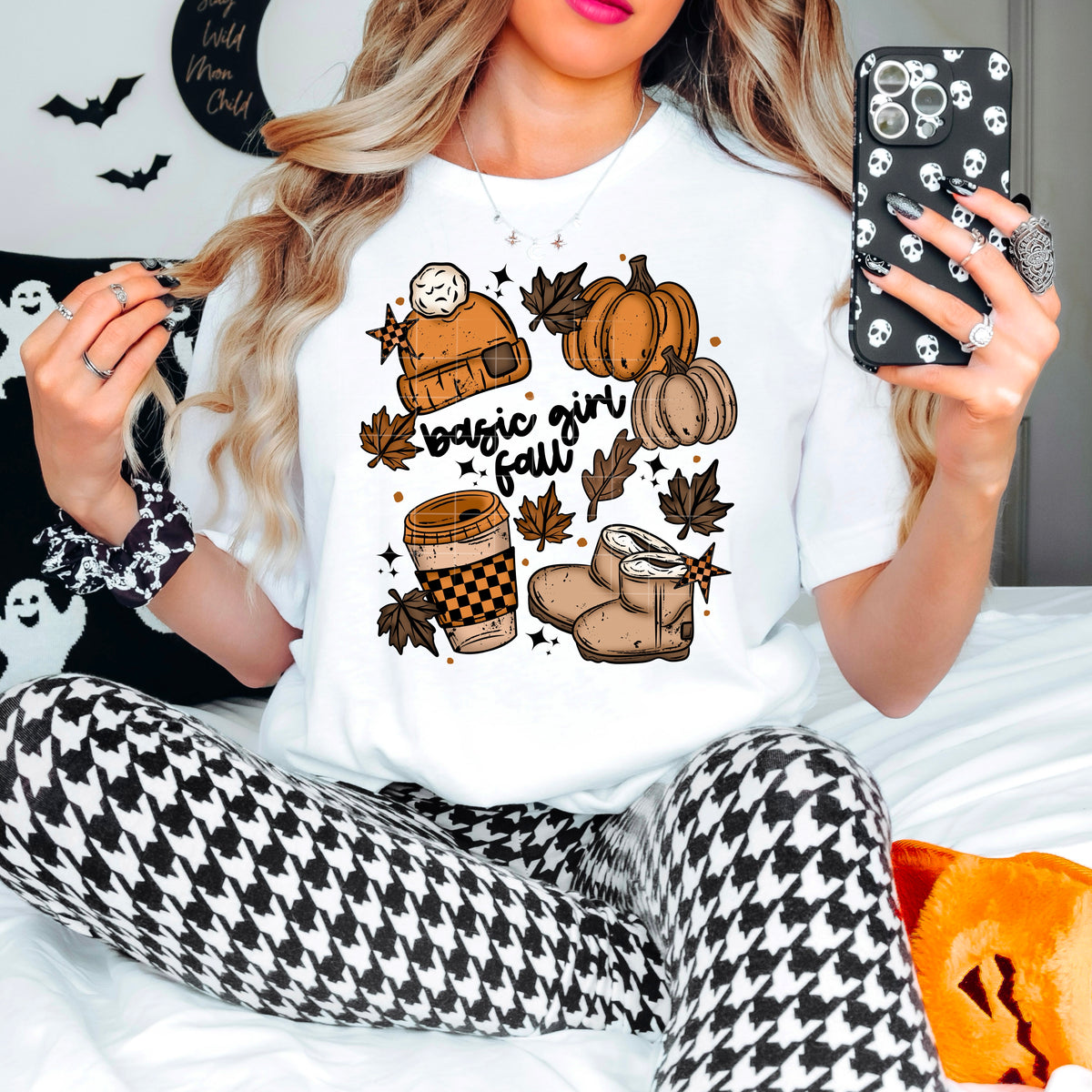 Basic Girl Fall PNG