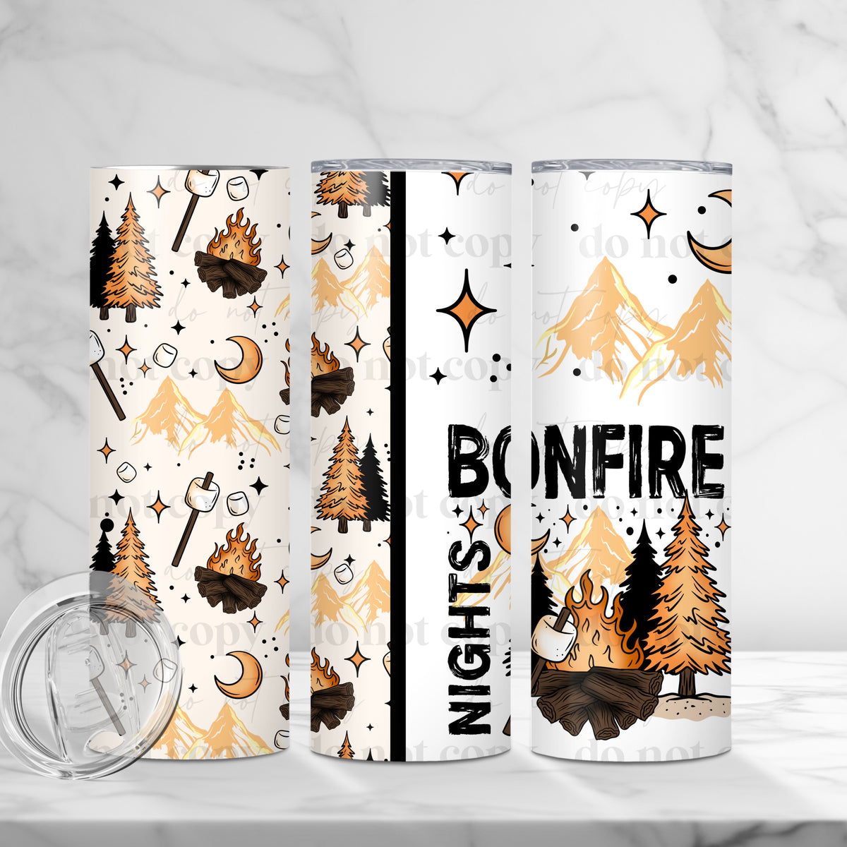 Bonfire Nights Tumbler Wrap