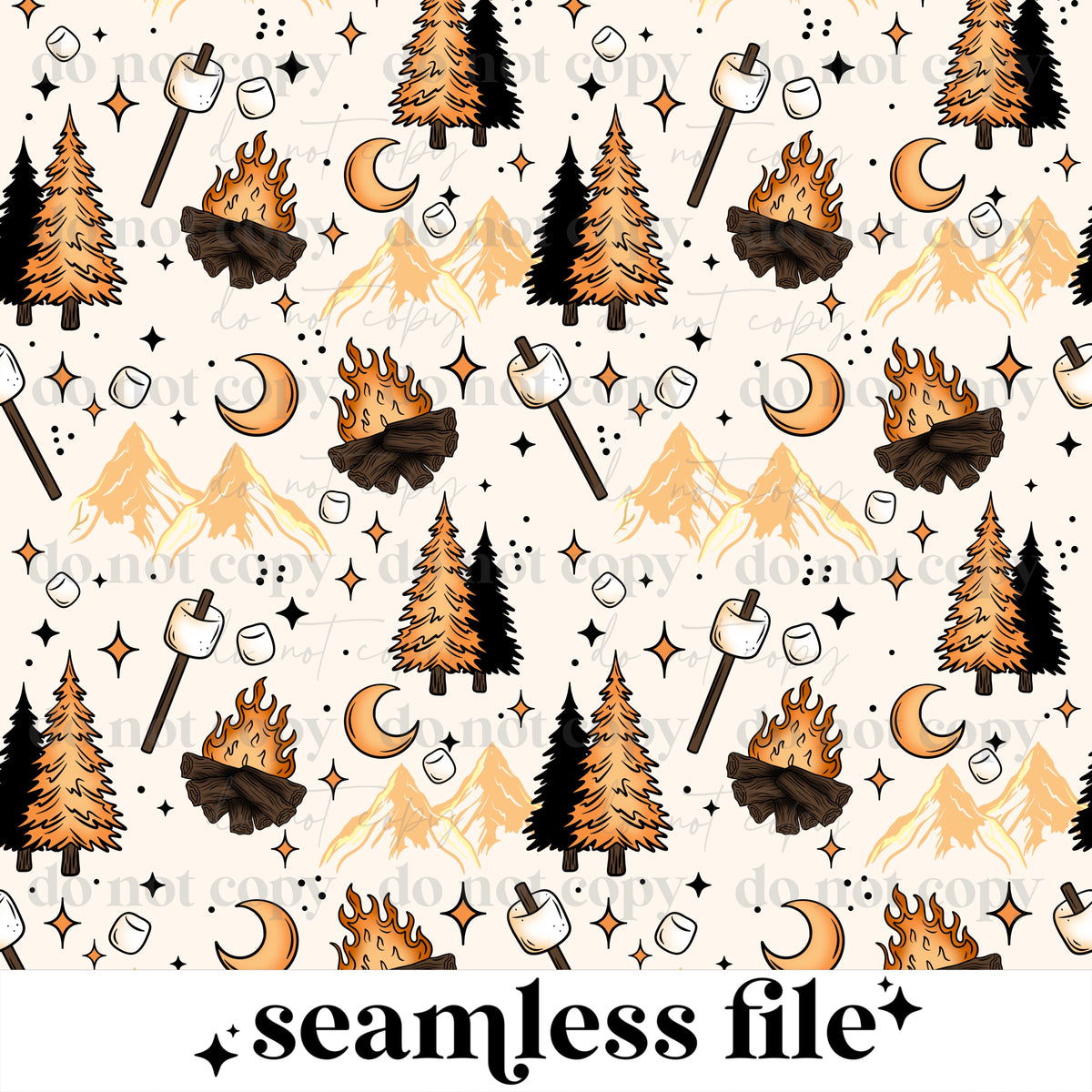 Bonfire Nights Seamless