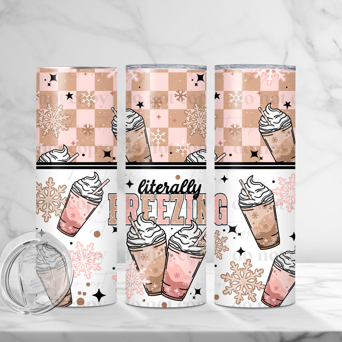 Literally Freezing Tumbler Wrap