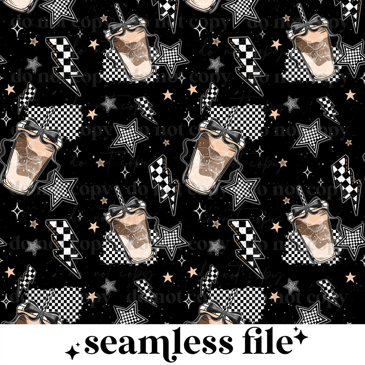 Fueled By Iced Coffee Seamless