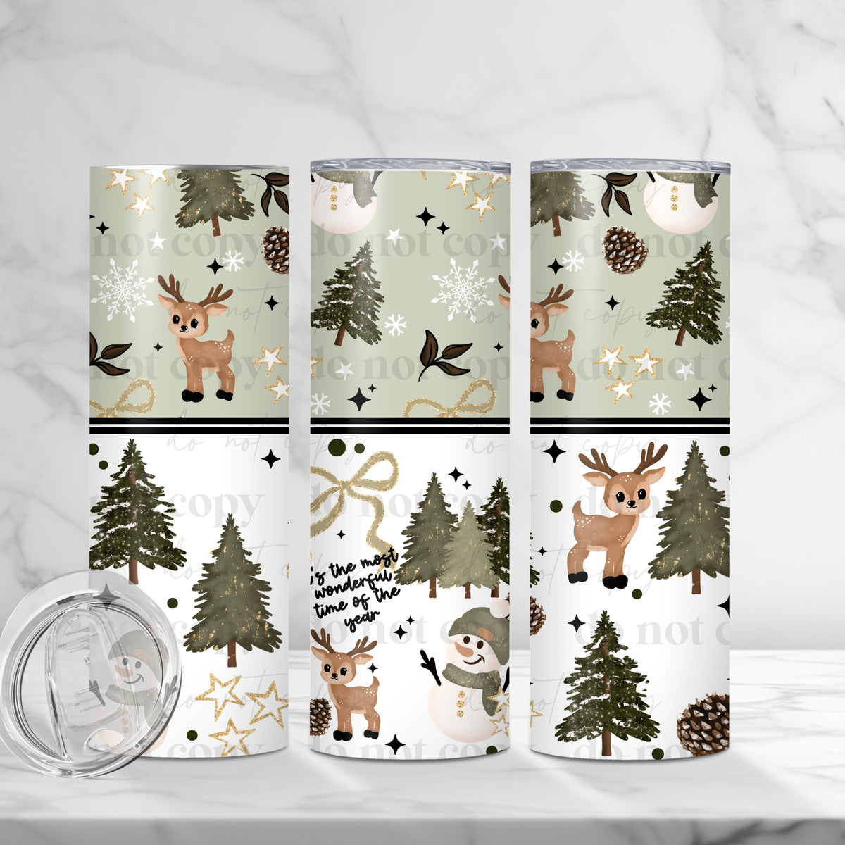 Wonderful Time OF Year Tumbler Wrap