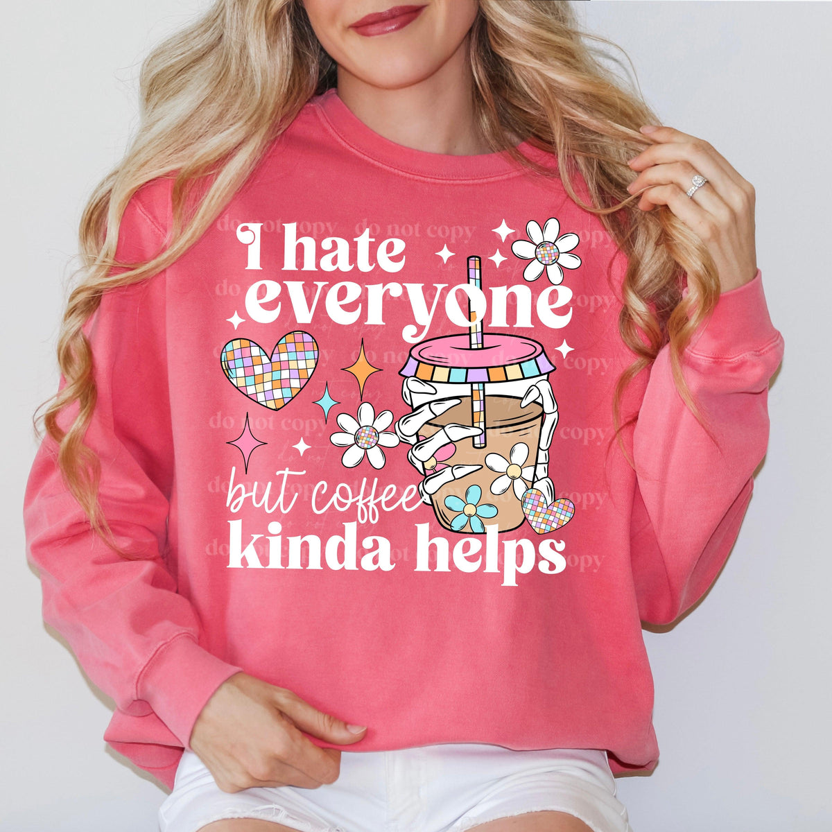 Hate Everyone Coffee PNG