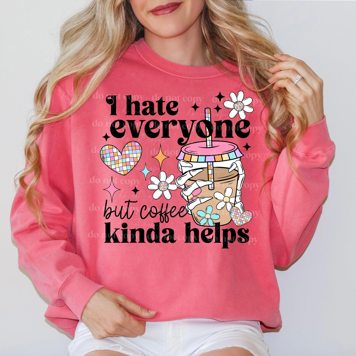 Hate Everyone Coffee PNG