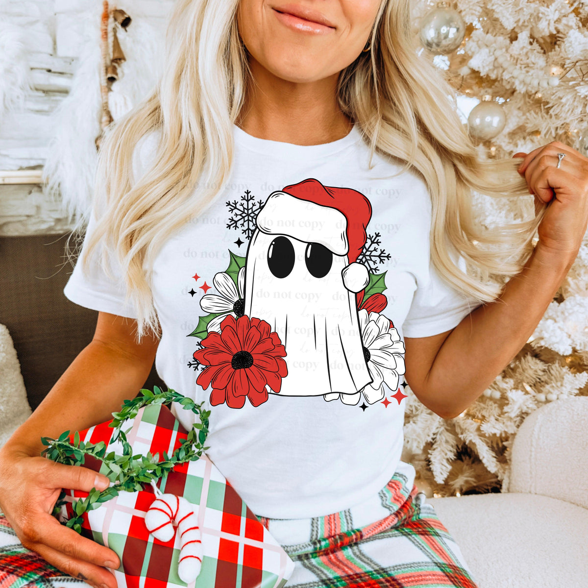 Christmas Ghostie PNG