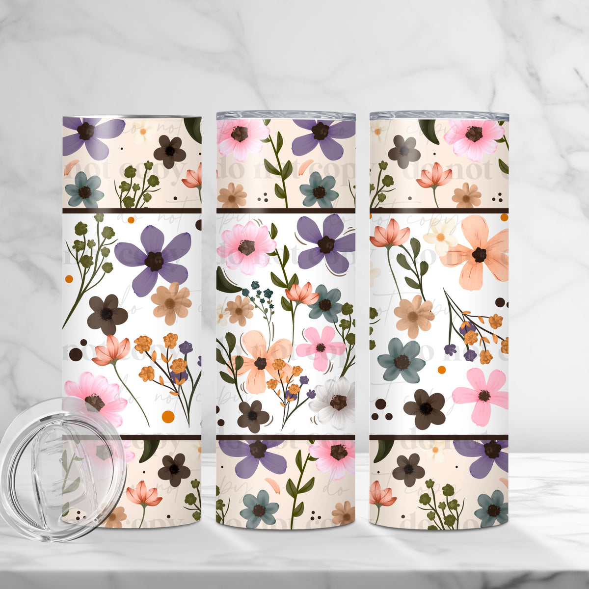 Wildflowers Tumbler Wrap