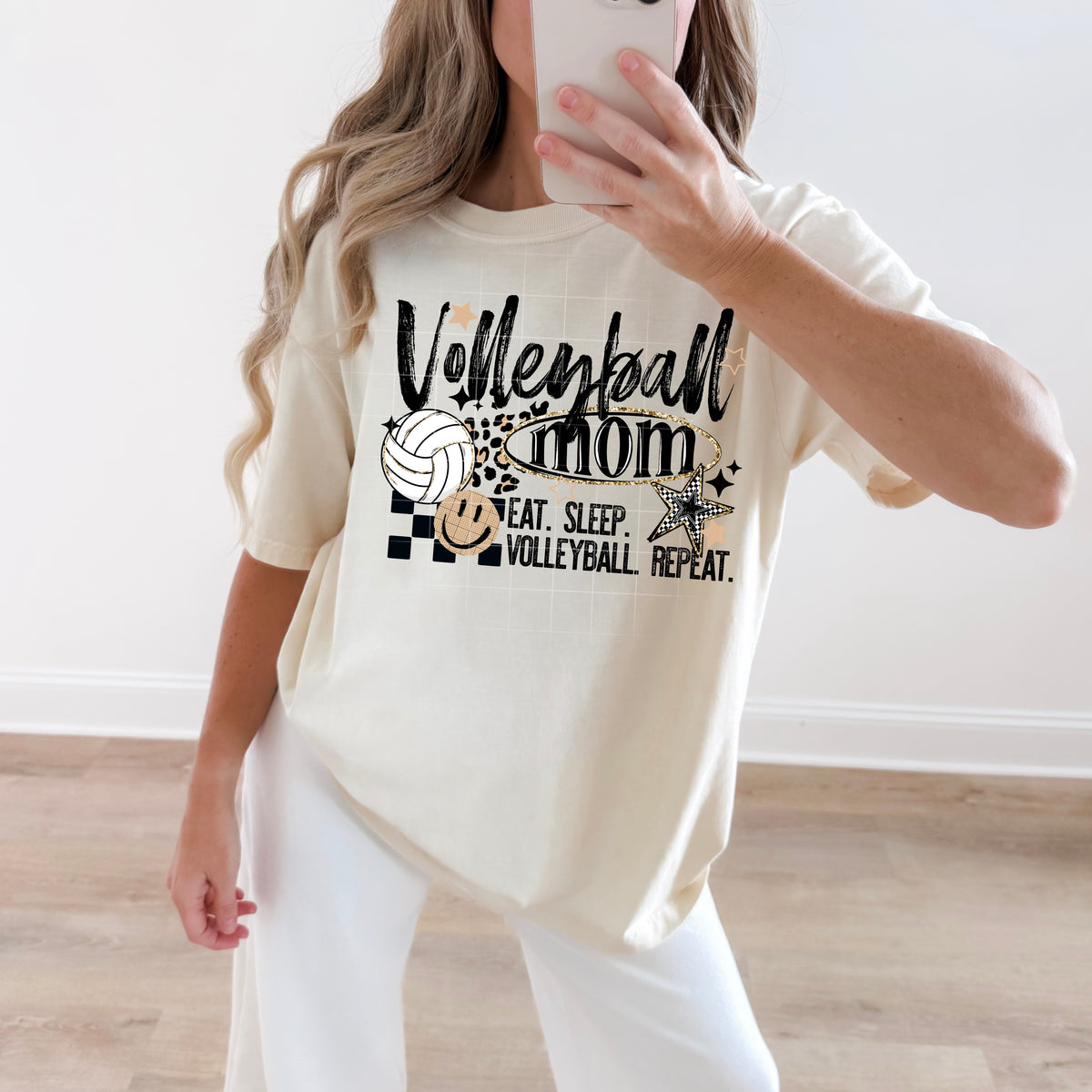 Volleyball Mom PNG