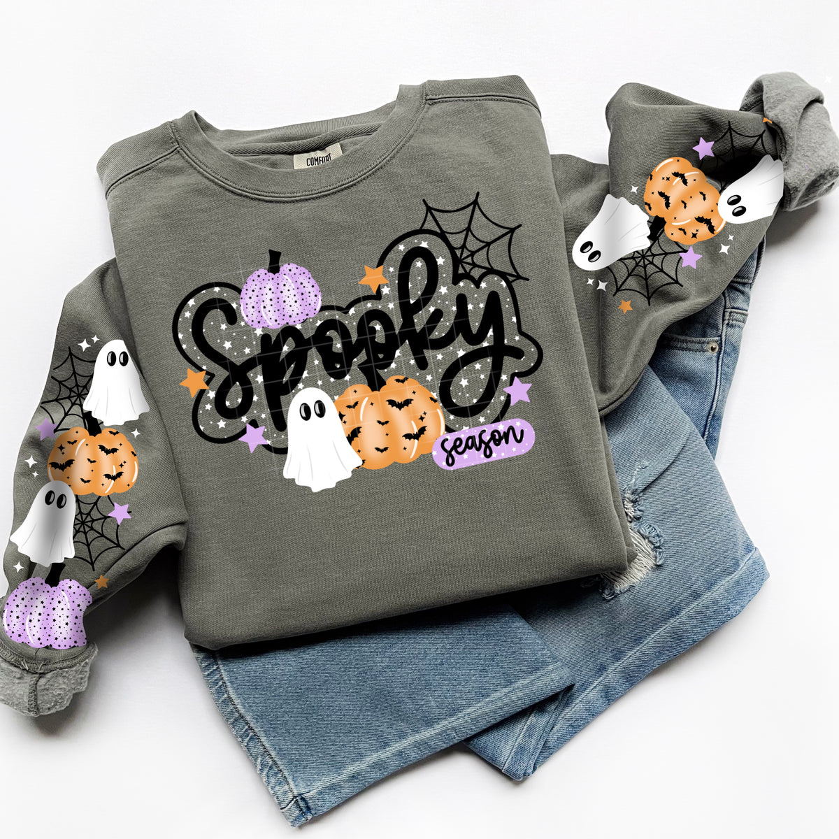 Spooky Season w/ Sleeves PNG