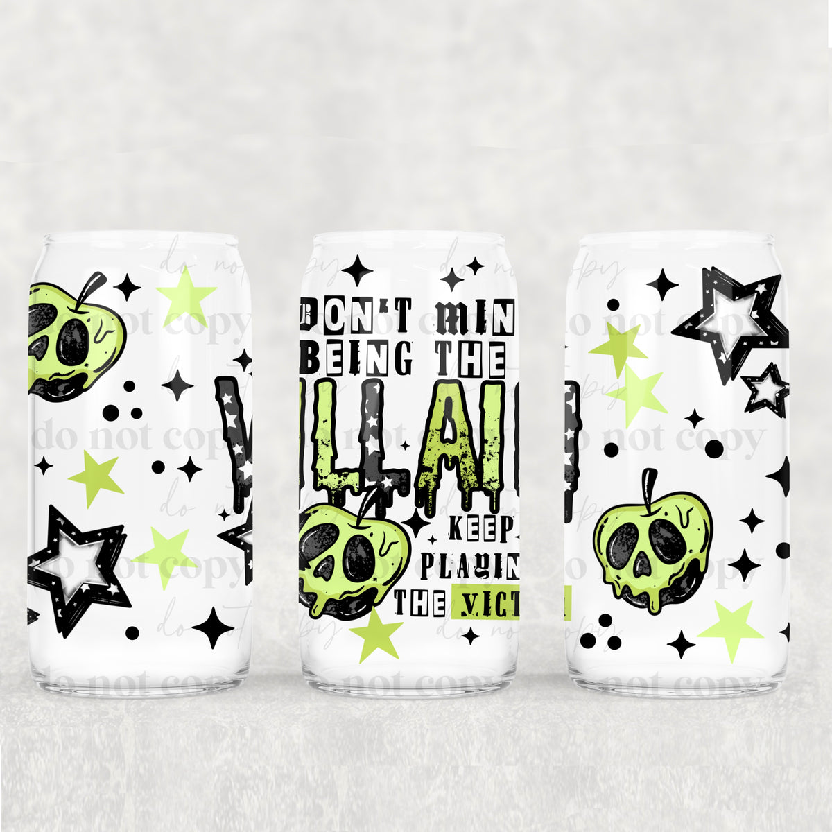 Villain 16oz Glass Wrap