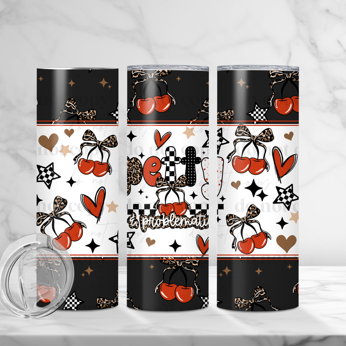 Petty & Problematic Tumbler Wrap