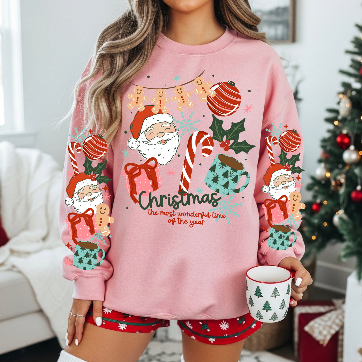 Christmas Things w/ Sleeves 2 Skin Tone PNG