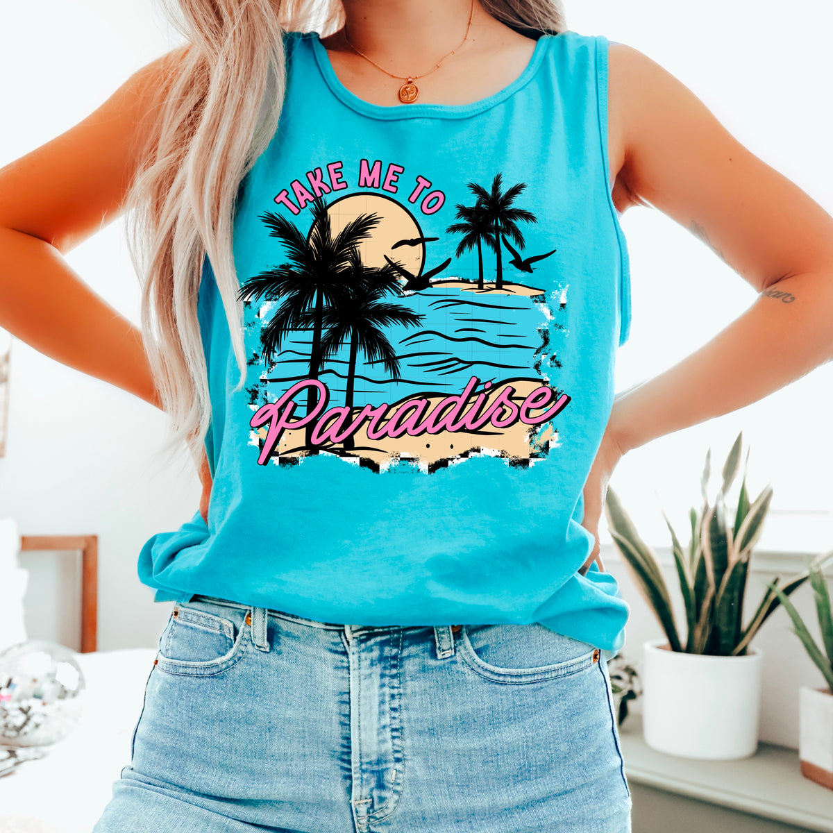 Take Me To Paradise PNG
