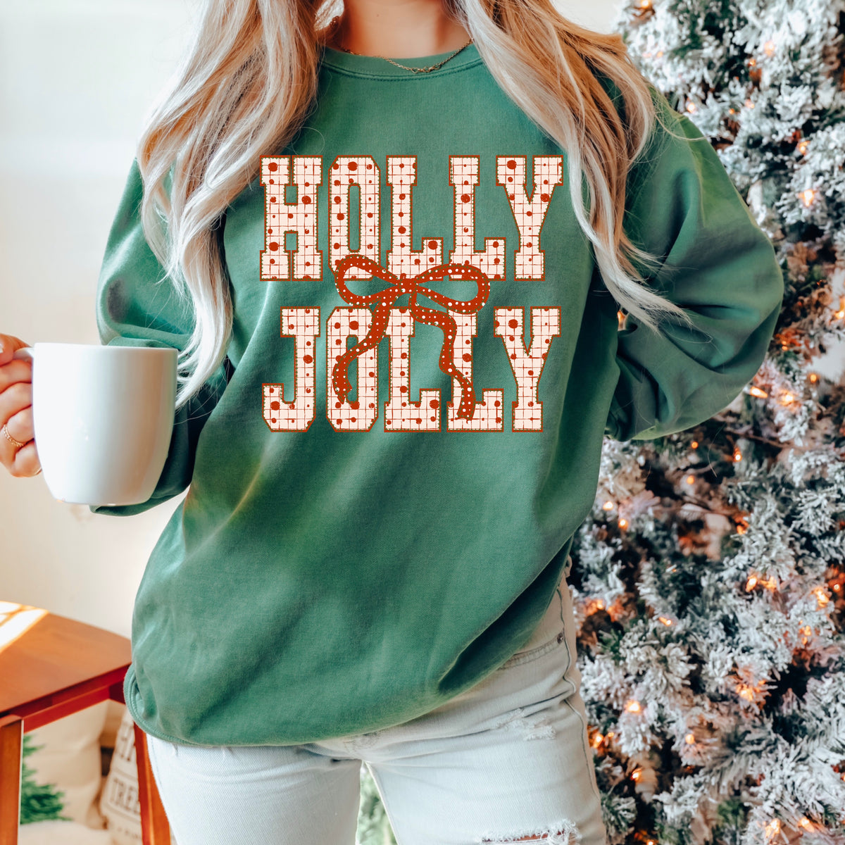 Holly Jolly Bow PNG