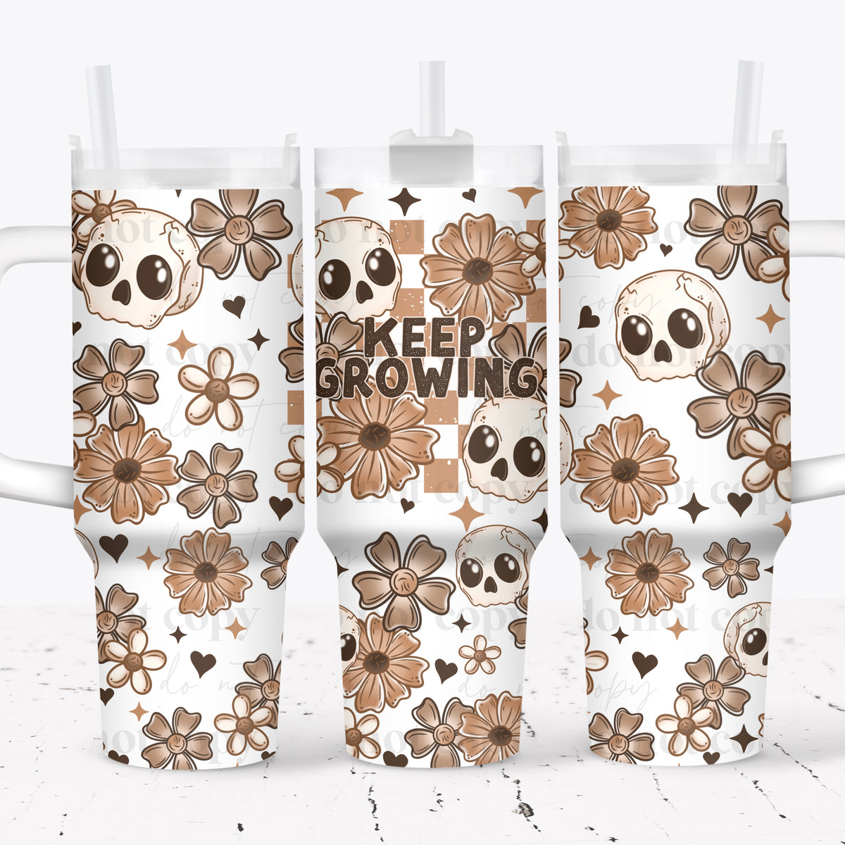 Keep Growing 40oz Tumbler Wrap