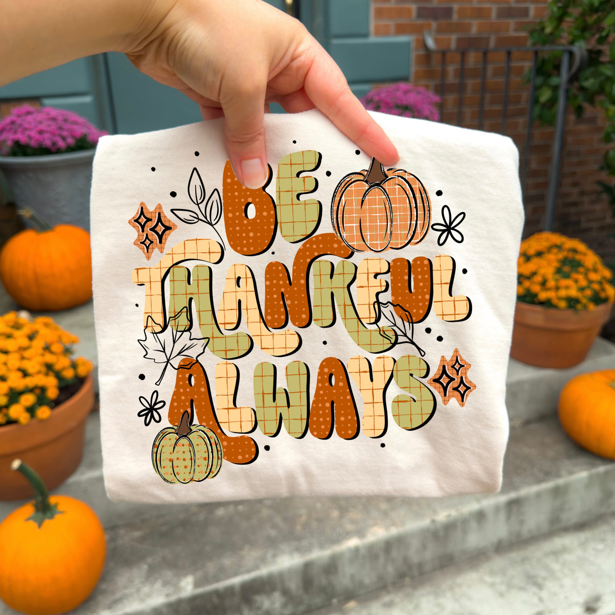 Be Thankful Always Words PNG