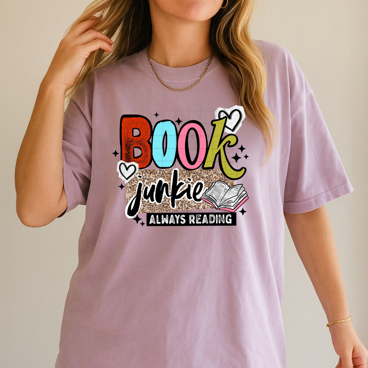 Book Junkie PNG