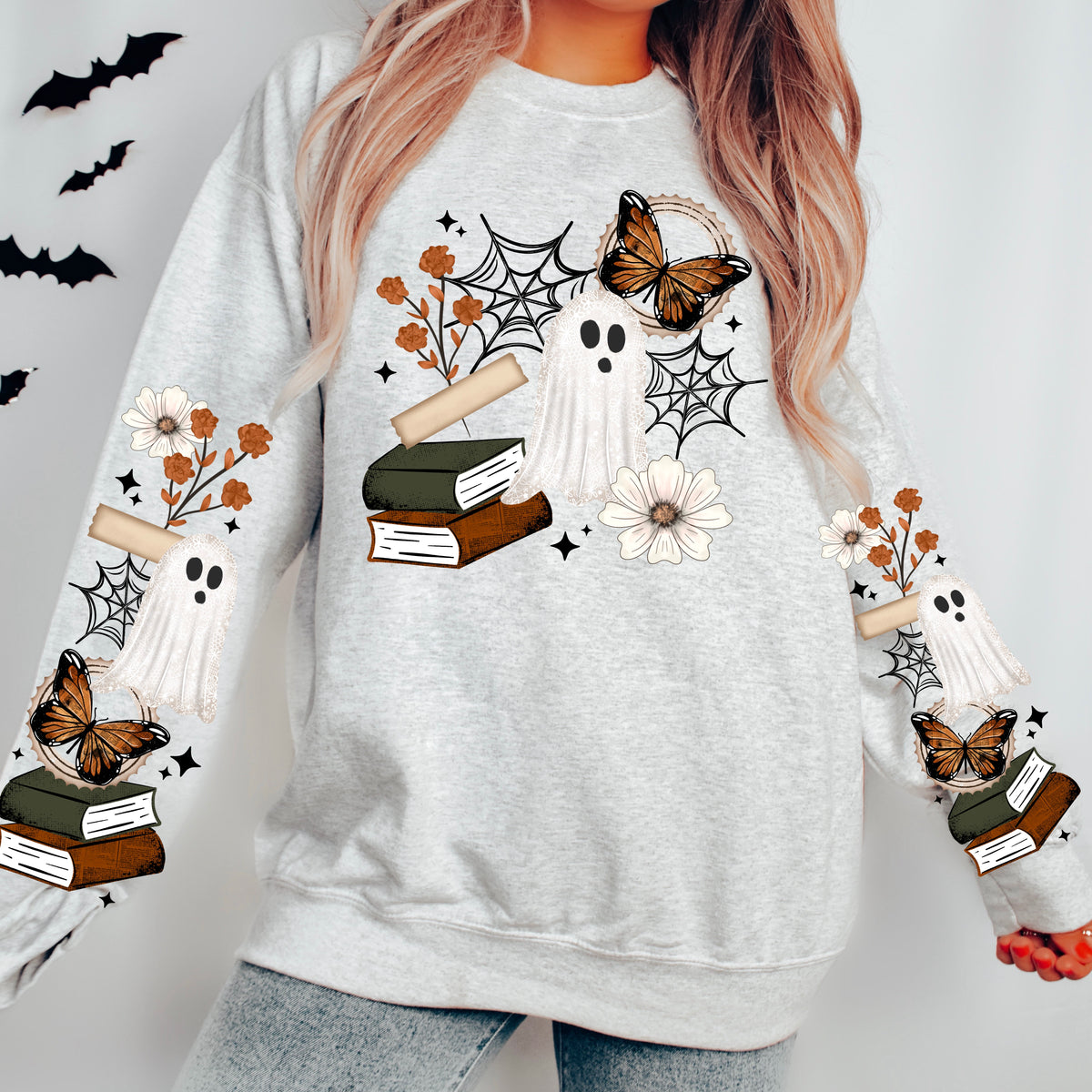 Book Ghostie w/ Sleeves PNG