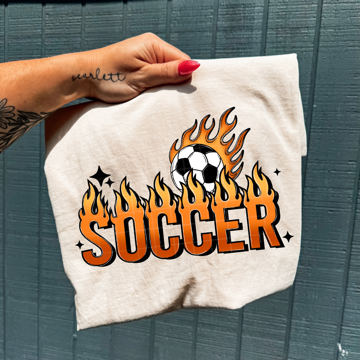 Soccer Flame PNG