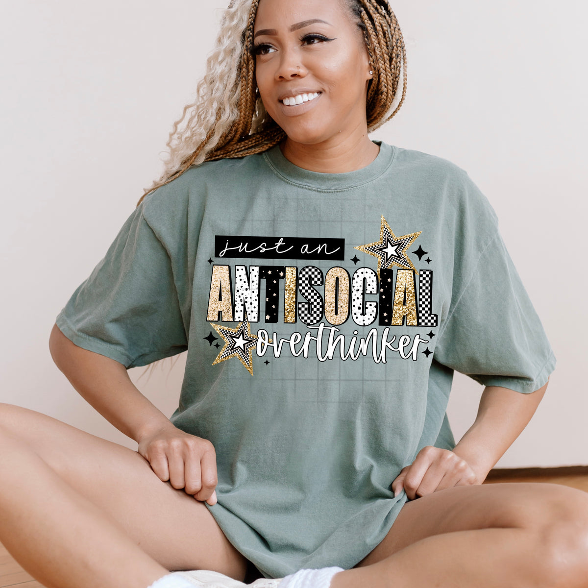 Antisocial Overthinker PNG