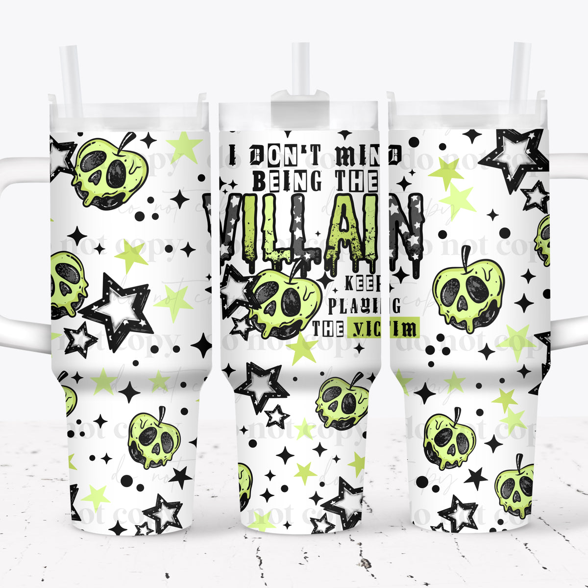 Villain 40oz Tumbler Wrap
