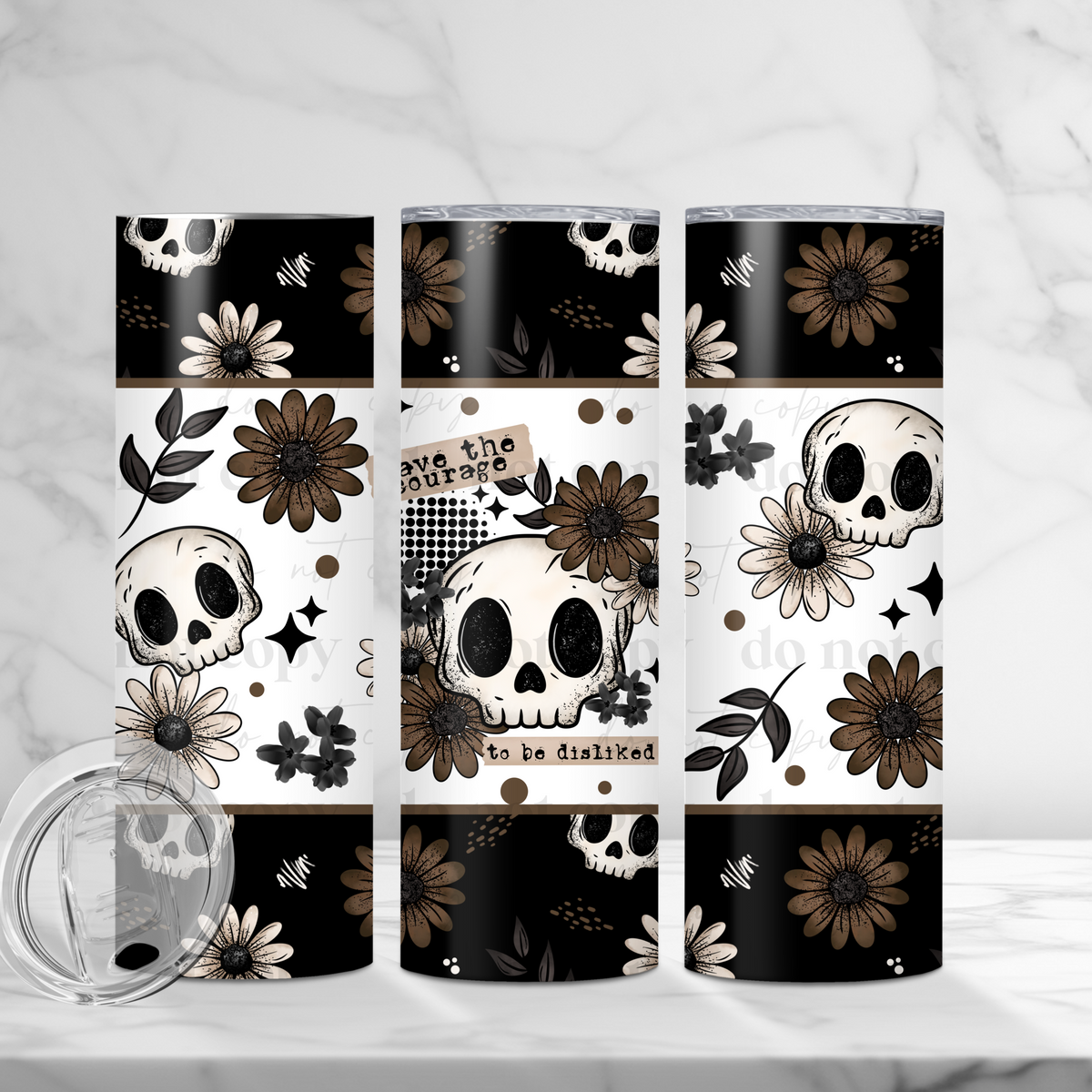 Have The Courage Tumbler Wrap